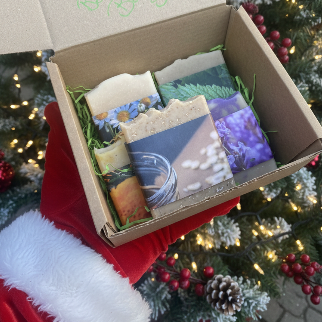 Christmas Gift Goats Milk Soap Bundle